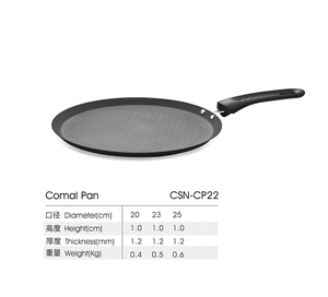 Nouvelle idée de sauteuse à <span class=keywords><strong>suspension</strong></span> pneumatique en acier au carbone Poêle à frire antiadhésive Wok Panace sans revêtement - Product Image 3