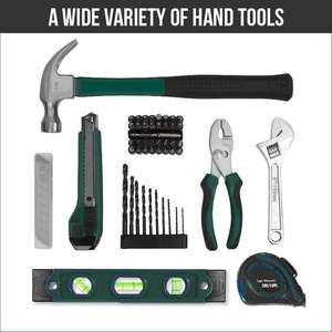 สว่านไร้สาย Hi-Spec 8V มินิ ลิเธียมไอออน แรงบิด 30 นิวตันเมตร ปรับความเร็วได้ มอเตอร์แบบแปรงถ่าน พร้อมอุปกรณ์เสริม สำหรับใช้ในครัวเรือน - Product Image 4