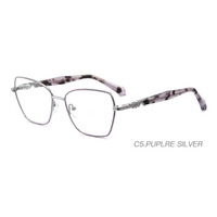 2025 nouvelles femmes métal lunettes optiques de haute qualité