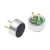 Capsule de microphone à condensateur électret 4,5*2,2 mm, micro de capture avec sensibilité de 52 dB