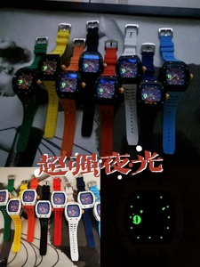 2024 새로운 와인 배럴 악마의 눈 슈퍼 강한 야간 조명 비 기계적 중공 플라이휠 남성용 시계 - Product Image 6