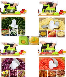 Кухонный пищевой процессор ручной пищевой комбайн ручной пищевой измельчитель мясорубка - Product Image 4