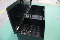Réservoir de carburant pour camion avec boîte à outils en tôle diamantée, coffre de rangement auxiliaire verrouillable, vente en gros, directement de l'usine OEM