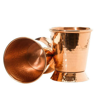 Super Qualité Julep tasses Menthe Tasses Argent Cuivre et Laiton julep tasses Grossiste - Product Image 2