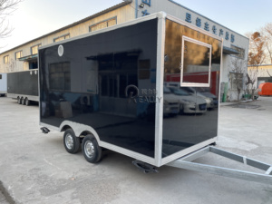 2025 entièrement équipé Taco Hot Dog Vend Food Truck USA remorque de chariot de nourriture de rue <span class=keywords><strong>Scooter</strong></span> d'<span class=keywords><strong>occasion</strong></span> à vendre en Suède - Product Image 2