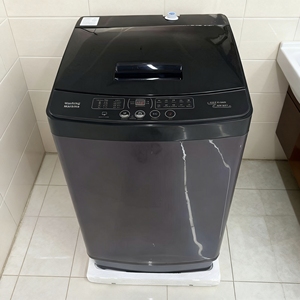 Lavadora de Carga Superior Totalmente Automática de 10 kg con Pulsador y Centrifugado, Portátil para el Hogar, con Apertura Superior - Product Image 1
