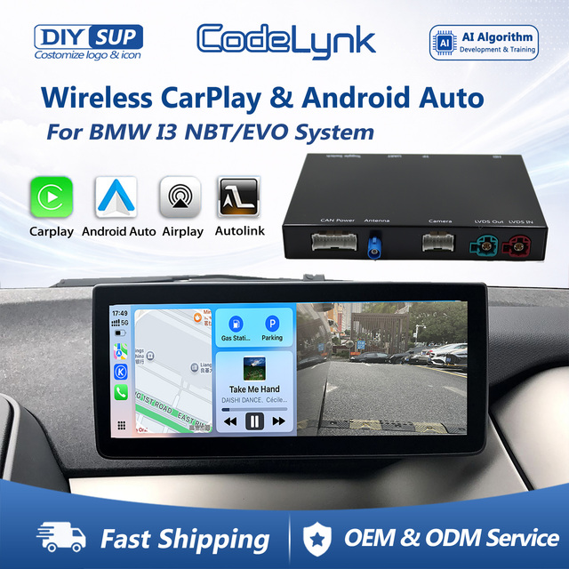 CodeLynk Car DVD Player BOX Wireless Apple CarPlay Modular for BMW I3 NBT 1 2 3 4 5 7 X1 X2 X3 X4 X5 X6 MINI Android Auto