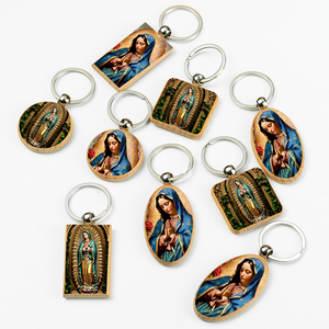 <span class=keywords><strong>Imagen</strong></span> <span class=keywords><strong>de</strong></span> Joyería Religiosa <span class=keywords><strong>de</strong></span> Madera "Nuestra Señora <span class=keywords><strong>de</strong></span> Guadalupe" con Patrón Personalizado para Consulta al por Mayor - Product Image 1