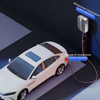 Nouvelle borne de recharge murale intelligente 7 kW pour véhicules électriques, déverrouillage double par reconnaissance faciale et RFID