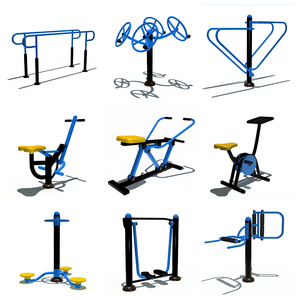 Nouveauté 2025 : Appareil de fitness extérieur robuste et antidérapant, double elliptique et torsionneur de taille, pour parcs et fitness pour enfants - Product Image 3