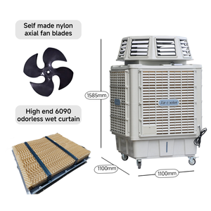 25000CMH de alta potencia portátil industrial evaporativo coche enfriador de aire de pie con tanque de agua - Product Image 4