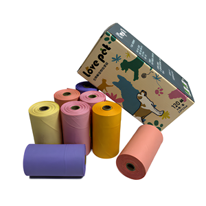Sacchetti Biodegradabili Ecologici per Escrementi <span class=keywords><strong>di</strong></span> Cane in Rotolo PLA Impermeabili Prodotti per la Pulizia degli Animali - Product Image 6
