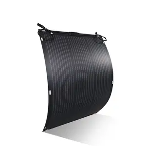 High Efficiency Light Weight Bendable Or Rollable Up To 1000 Watt Flexible Solar Panel For Boat Yacht Bendable Outdoor