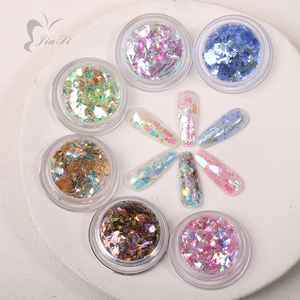 Lentejuelas Holográficas de PVC, Polvo Brillante <span class=keywords><strong>3D</strong></span>, Decoraciones de Lujo para Uñas - Product Image 5
