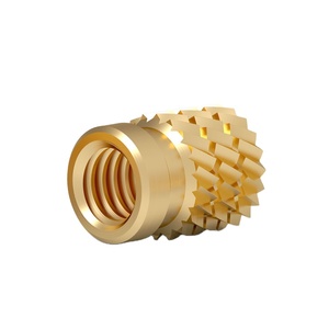 Inserto Rosqueado de Latão M2 M3 M6 M8 para Plásticos - Product Image 2