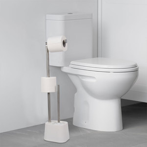 Moderno supporto per <span class=keywords><strong>carta</strong></span> <span class=keywords><strong>igienica</strong></span> in piedi 201 in acciaio inossidabile durevole Design indipendente per hotel e case - Product Image 1