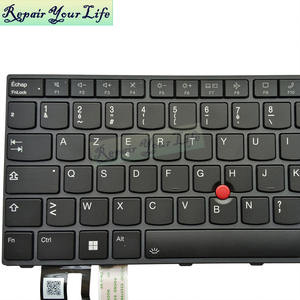 FR Teclado para Notebook Retroiluminado Francês para Lenovo <span class=keywords><strong>Thinkpad</strong></span> P14S GEN 3 T14 L14 GEN 3 T14 GEN 4 SN21D67682 com Moldura e TrackPoint - Product Image 4