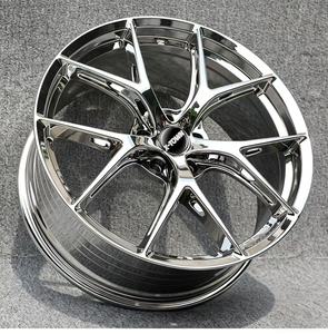 Jantes en <span class=keywords><strong>alliage</strong></span> d'aluminium concaves 17/18/19/20/21/22/24 pouces, chromées, forgées sur mesure, 5x100/5x114.3/5x115/5x120, pour voitures particulières - Product Image 4
