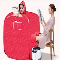 Home Mini Portable New Style Fashion High Quality Steam Pink With Heater Sauna Room