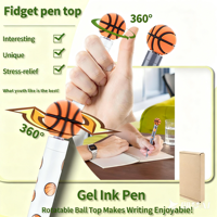 Bolígrafo de Gel Promocional con Logotipo Personalizado, Plástico, Múltiples Colores, con Ancho de Escritura de 0.7 mm, Tinta Negra