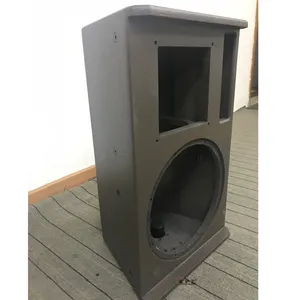 SPE Chinese manufacturer wooden empty cabinet 12 inch speaker box professional audio video system