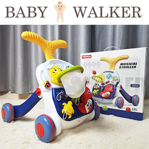 Baohan Kids Play Center Table d'activités Multifonction Poussette Jouet Trotteur Assis à Debout <span class=keywords><strong>2</strong></span> en 1 Trotteur pour bébé - Product Image 5