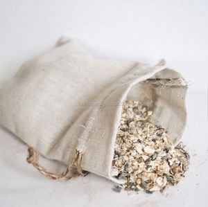 Natural Linen <b>Bath</b> Tea Packing Bags - Product Image 2