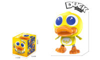 Jouet de bain canard mécanique transformable en plastique pour bébés de 0 à 24 mois, mignon jaune, interactif, cadeau pour jeux aquatiques