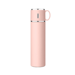 Bouteille isotherme sport en acier inoxydable à double paroi, gourde de voyage avec poignée, idéale pour les cadeaux - Product Image 6