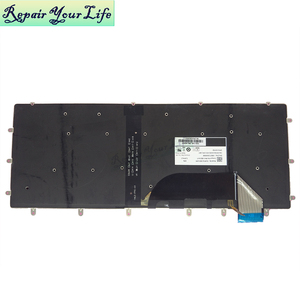 0VC22N GDT9F SP IT Spanische Italienische Laptop-Tastatur für Dell XPS15 9550 <span class=keywords><strong>9560</strong></span> 9570 Precision 5510 M5510 5540 15-7558 15-7568 - Product Image 5
