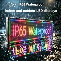 Panneau d'affichage numérique étanche sur mesure pour magasin, panneau électronique de bienvenue, décoration de fenêtre, publicité intérieure