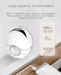 Dispositivo Elettrico Indossabile per Ricarica Wireless, Portatile, Regolabile, con LED, Senza BPA, in Silicone e PP, Singolo, Piccolo - Product Image 3