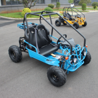 Kart à pédales tout-terrain pour enfants de 110 cm3/125 cm3 à essence, à transmission par chaîne, pour une utilisation en extérieur