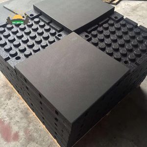 แผ่นยางปูพื้นสัตว์ซักได้สำหรับคอกสุนัขที่มั่นคงถูกสุขอนามัยต่อท่อลงได้ง่าย - Product Image 2