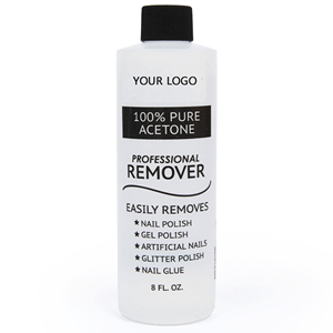 Formule naturelle de marque privée, manucure parfaite, soin doux des ongles, dissolvant professionnel à 100% % en acétone - Product Image 1