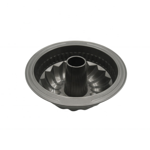 Moule à gâteau en tube cannelé de 23 cm, avec poignée large et prise en main facile. Excellent produit pour la cuisson au four des gâteaux - Product Image 4