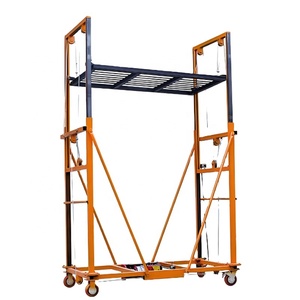 Pengangkat Hidrolik Mini Semi Mobile Listrik 3m-10m untuk Platform Pengangkat Perancah Harga Perancah Listrik untuk Konstruksi Bangunan - Product Image 1