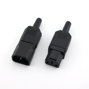 <span class=keywords><strong>Bloc</strong></span> de bornes IEC C13 C14 à connexion rapide, adaptateur d'alimentation 10A, <span class=keywords><strong>prise</strong></span> mâle-femelle, fixation en nylon et laiton, <span class=keywords><strong>prise</strong></span> réutilisable - Product Image 5