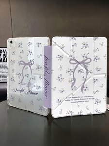 Funda para tableta Samsung <span class=keywords><strong>Galaxy</strong></span> <span class=keywords><strong>Tab</strong></span> S11 S10, cuero sintético, bonito estampado de lazo, diseño de múltiples folios, función de soporte plegable - Product Image 6