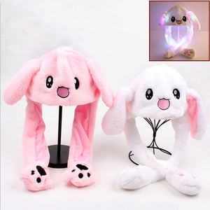 <span class=keywords><strong>Gorro</strong></span> de Animales con <span class=keywords><strong>Luces</strong></span> LED y Orejas Móviles, Peluche Suave, Regalo Navideño para Niños - Product Image 5