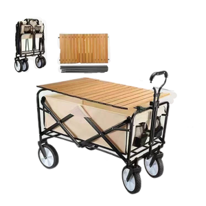 Venta caliente multifuncional al aire libre Carro de Camping Carro de picnic carro de herramientas plegable para ir de compras - Product Image 6
