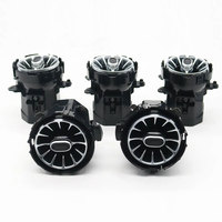 VENDAR Éclairage d'ambiance pour grille d'aération avant et arrière, 64 couleurs, 12V 30W, adaptable pour Mercedes Classe A W177 CLA C118, lampe intérieure