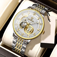 Nouvelle Montre Mécanique Entièrement Automatique 2026 pour Homme, Luxe Affaires, Étanche, Mouvement Creux, Logo Personnalisé
