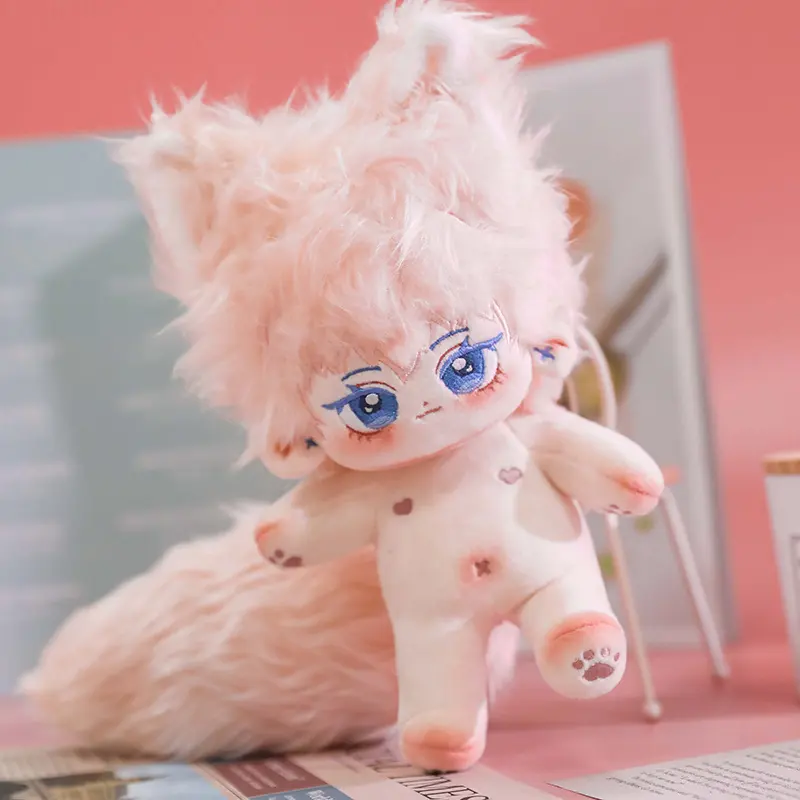 10cm 15cm 20cm hand made Plushie stuffed doll kpop korean plush idol doll custom maker