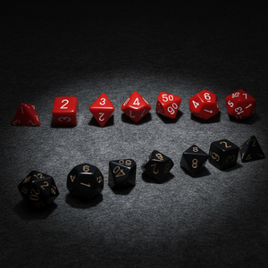 Dés polyédriques personnalisés, jeu de dés DIY pour fêtes, jeu de dés pour activités familiales - Product Image 3