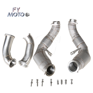 Uitlaat Catted Downpipe Voor Bmw M5 F90 S 63M X 5M (F95) X 6M (F96) 2022 + Modellen Met V8 Twin Turbo Met Hitteschild - Product Image 3