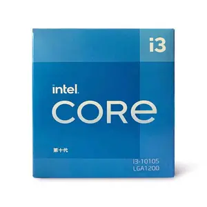 Tout nouveau i3 10105 nouvelle boîte CPU Core i3 i5 i7 i9 processeur Original nouveau CPU pour ordinateur de bureau