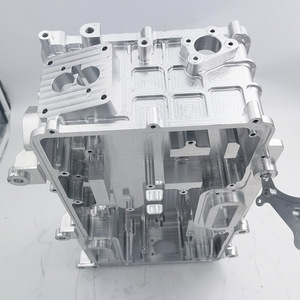 Piezas de carcasa de motor de aluminio de alta precisión Mecanizado CNC de aluminio con servicios de fabricación de mecanizado CNC de torno de 5 ejes - Product Image 3