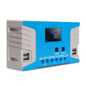 Controlador de Carga Solar MPPT GCSOAR 20A 12V/24V con Pantalla LCD de 300W para Sistemas de Iluminación Solar Domésticos Fuera de la Red, Plomo-Ácido/Litio - Product Image 2