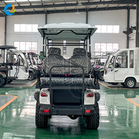 Voiturette de golf et buggy électrique Robetaa 4 places 72V avec batterie au lithium, certification CE, vitesse de 30-50 km/h